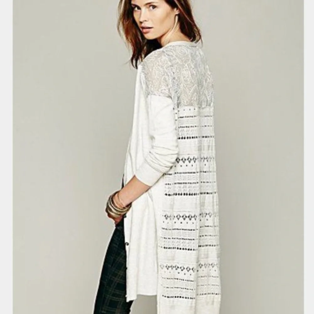 Free People Quincy Yarn Back to‎ You Cardigan